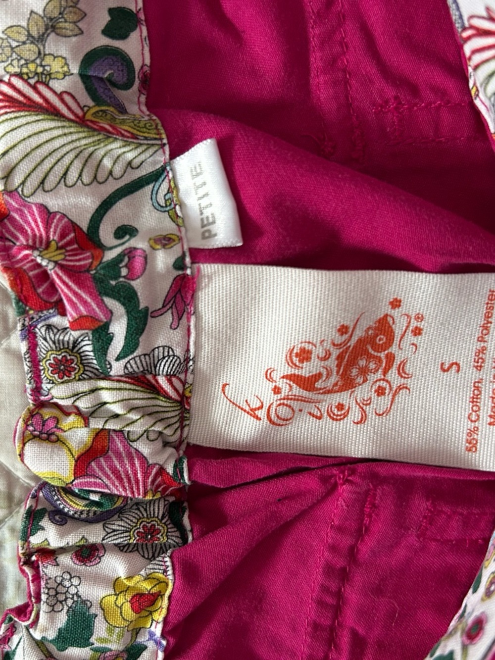koi pink Drawstring Cargo Scrub Pants - Picture 3 of 3
